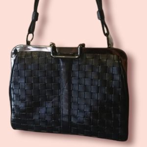 Vintage Black Leather PURSE